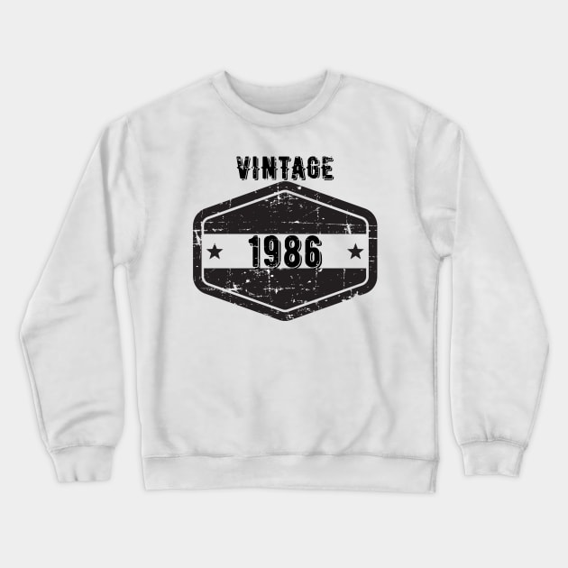 Vintage 1986 Crewneck Sweatshirt by SYLPAT